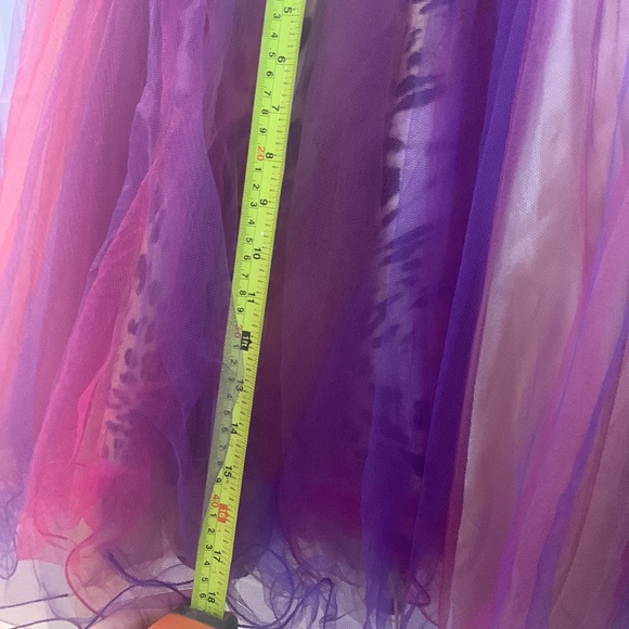 Pink sparkly mini dress with cheetah print accents good for prom or party - Picture 11 of 11